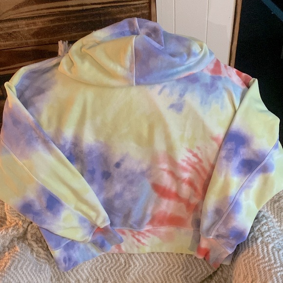 Nike Cropped Tye Dye Hoodie - Picture 3 of 4